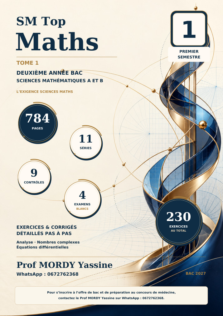 Couverture du livre Mathématiques · Premier semestre